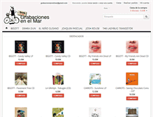 Tablet Screenshot of grabacionesenelmar.com